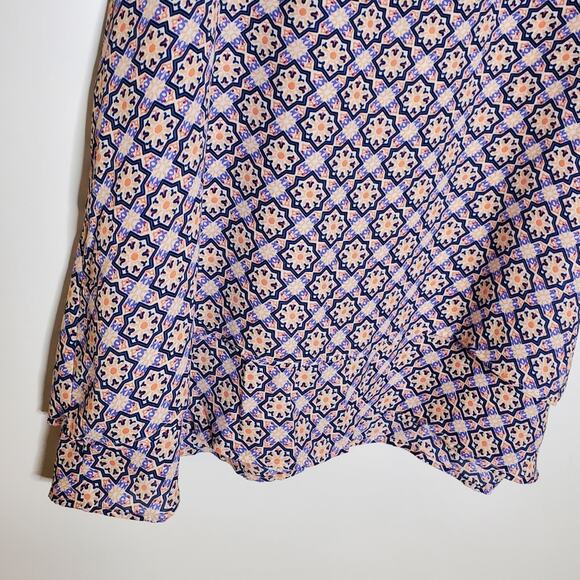 Valerie Stevens pink & purple Geometric layered tank In Great used condition - Picture 7 of 8